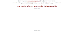 Desktop Screenshot of la-trompette.fr